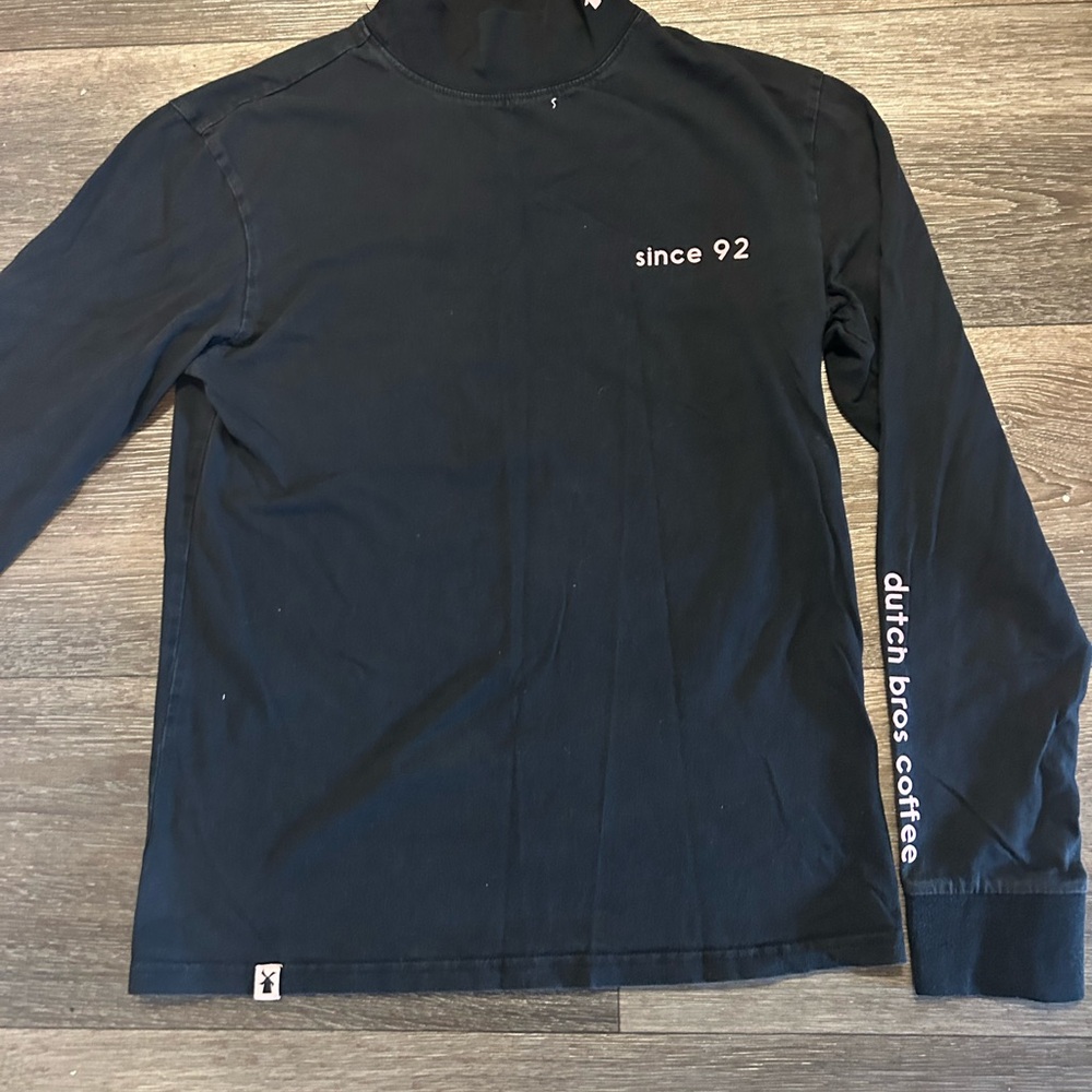 Dutch Bros Black Cotton Shirt